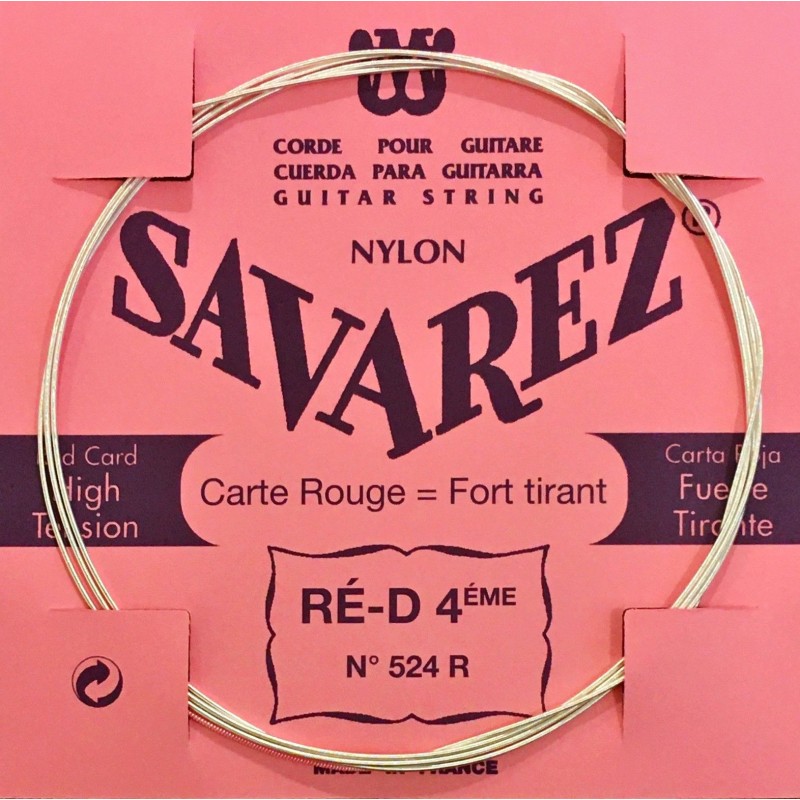 Corde Ré4 Savarez Carte Rouge