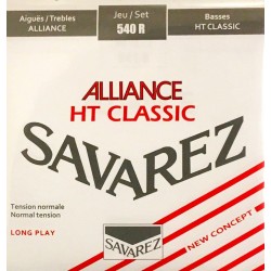 Jeu de cordes Savarez Alliance HT Classic Rouge