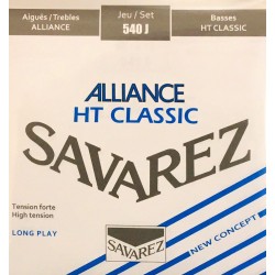 Jeu de cordes Savarez Alliance HT Classic Bleu