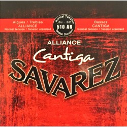 Jeu de cordes Savarez Cantiga Alliance Rouge