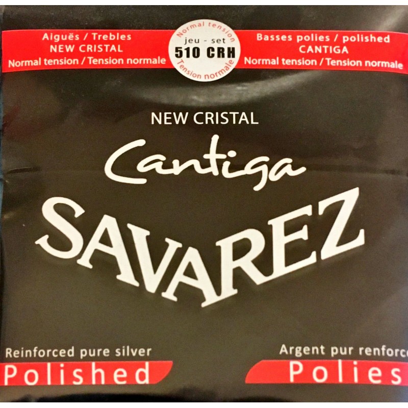 Cordes guitare Savarez New Cristal Cantiga Polies