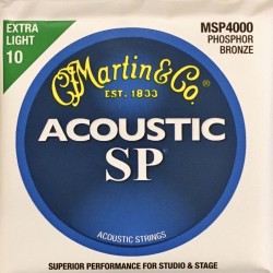 Jeu de cordes Martin Acoustic SP Extra Light