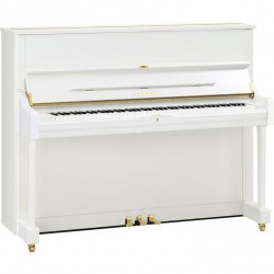 Yamaha U1 blanc brillant