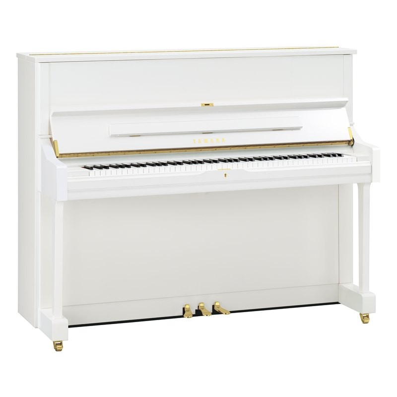 Yamaha U1 blanc brillant