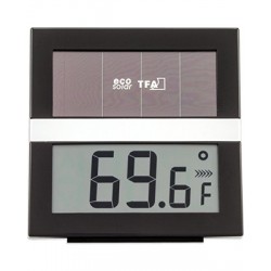Thermo-hygromètre digital ''ECO Solar''